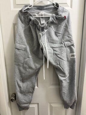 Tommy Hilfiger Heather Gray Cargo Joggers